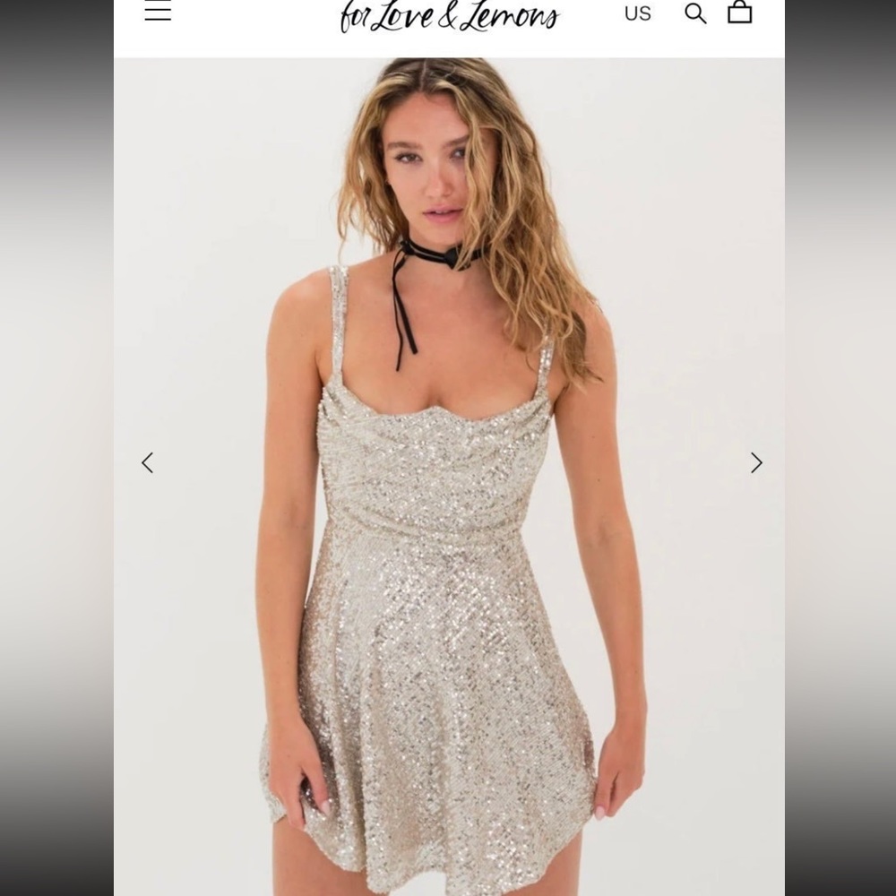 For love and lemons candice mini dress